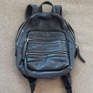Marc Jacobs Dark Gray Leather Backpack